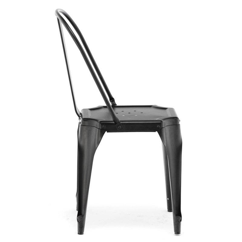 Gold Apple Black Metal Dinning Steel Side Chair GA2102C image109