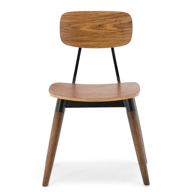 Gold Apple Cafe Furniture Plywood Coffee Shop Copine Wooden Chairs GA2001C image108
