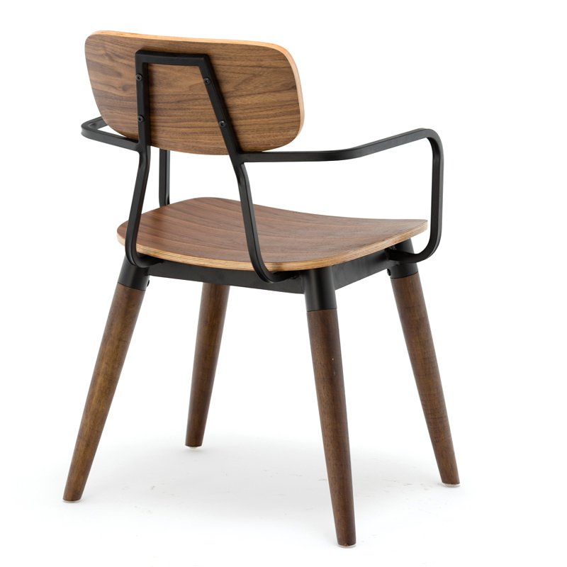 Gold Apple Restaurant Furniture Plywood Cafe Copine Armchair GA2001BC image107