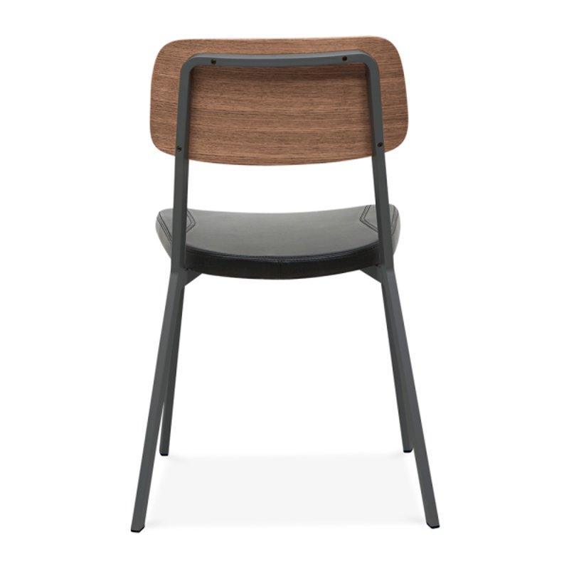 Gold Apple Modern Stackable Upholstered Dining Chair With Leather Seat GA3001C Metal Dining Chairs image104