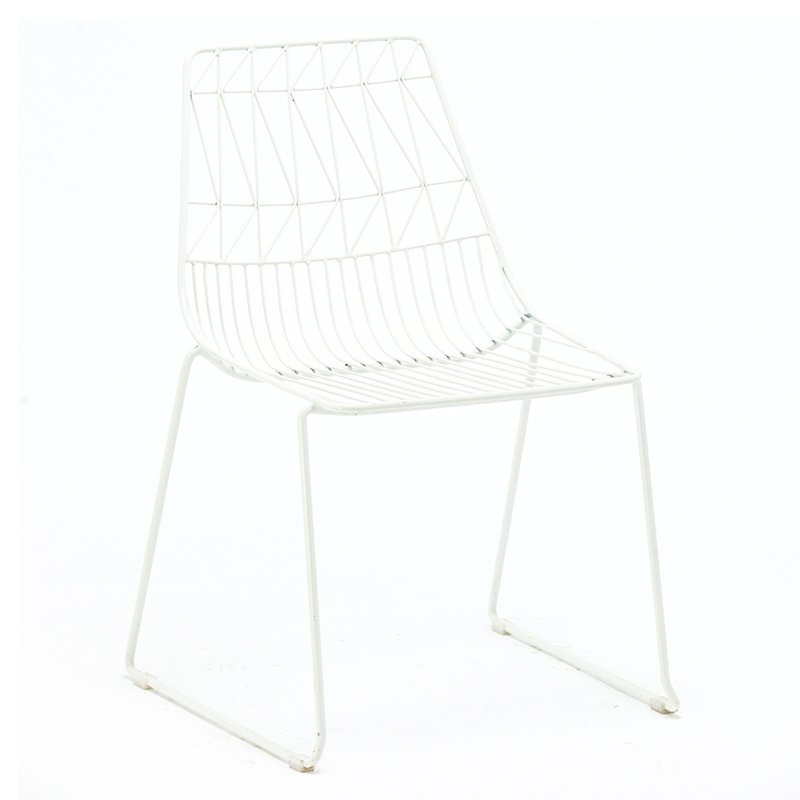 Gold Apple Replica Furniture Metal Bent Lucy Chairs GA2206BC Metal Dining Chairs image97