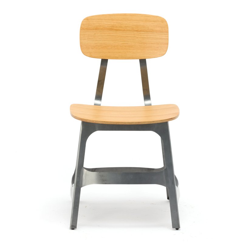 Gold Apple Cafe Chair with Wooden Seat GA3401C-45STW Wooden Chairs image24