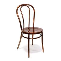 Low Backrest Coffee Shop Industrial Metal Chair GA901C-45ST
