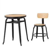 Modern Plywood Round Table Chairs Sets GA301T