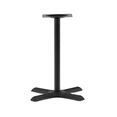 rench bistro restaurant dining table base cast iron in black GA3802TB