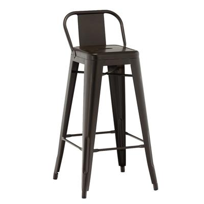 Bar furniture High quality cheap modern low back metal frame bar chair GA201BC-75ST
