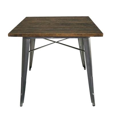 Wholesale Retro Wooden top Restaurant Dining Table for Sale 101T