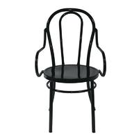 With Factory Price Clear Chairs Customized Armchairs For Restaurant Classic Simple Steel Dining Chair GA901BC-45ST