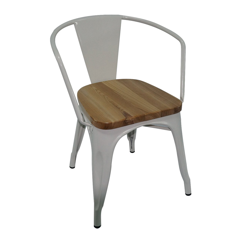 Gold Apple Wholesale Industrial Metal Dining Chairs GA103C-45STW Metal Dining Chairs image30