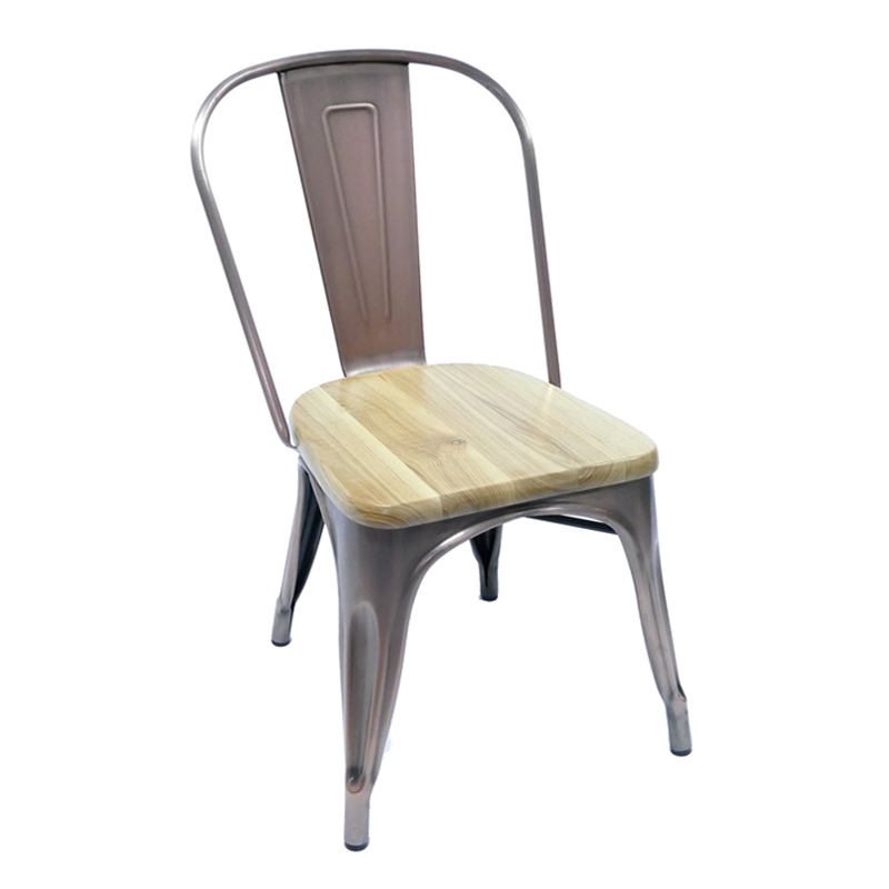 Wood Metal Cafe Chair  Restaurant Chairs for Sale GA101C