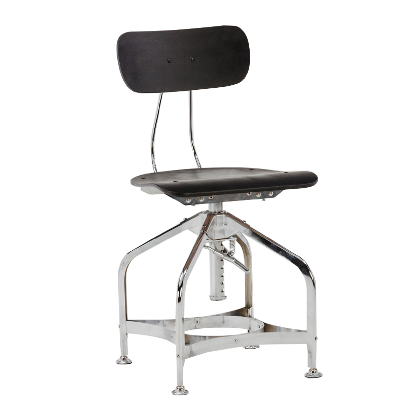china supplier bar furniture metal frame height adjustable chair swivel industrial chair GA402C