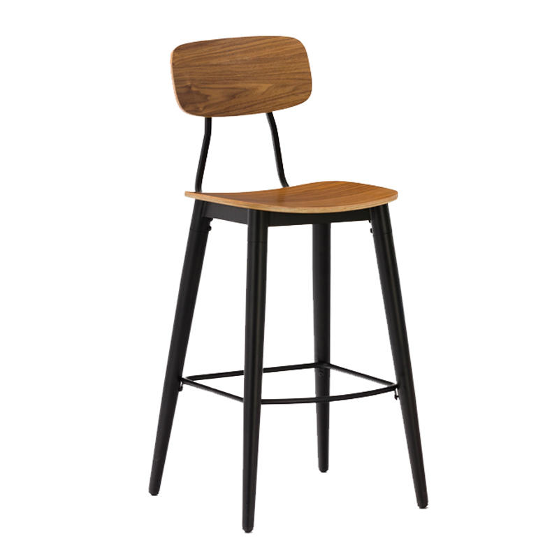 wrought iron painting high bar stools chairs for night club GA2001C-75STW