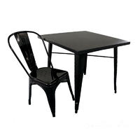 Outdoor Industrial Table and Chairs Set GA101SET