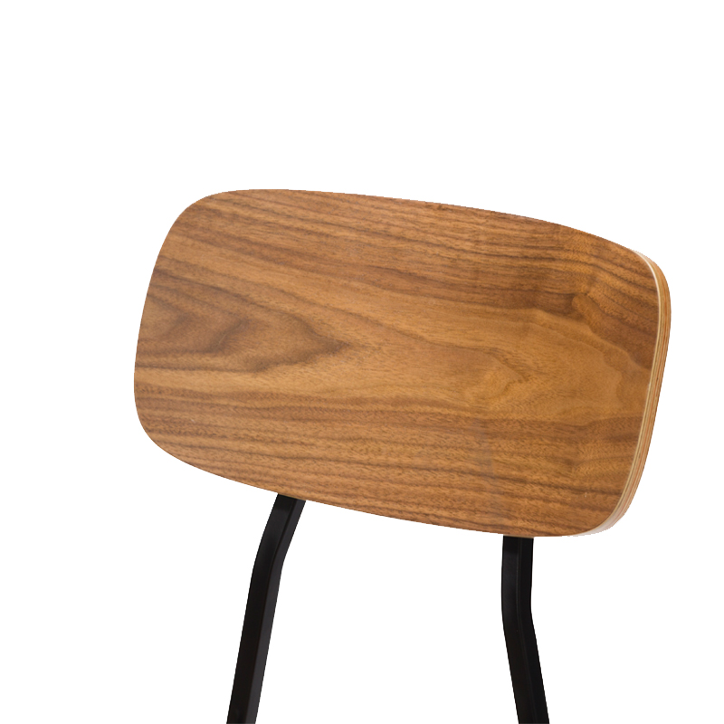 Gold Apple Cafe Furniture Plywood Coffee Shop Copine Wooden Chairs GA2001C image108