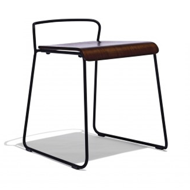 Gold Apple High Quality Wooden Stool Chair with Steel Legs GA3601BC-45STW Wooden Chairs image33