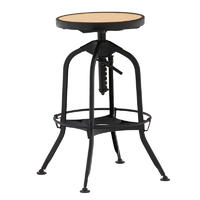 Modern Design Adjustable Kitchen Bar Stool Chairs GA401C-65STPW