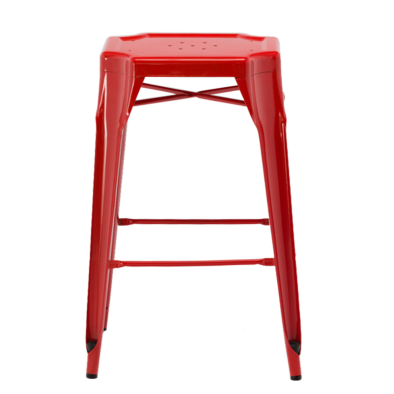 french style promotional wholesale stackable restaurant dining metal bar stool GA2101BC-70ST