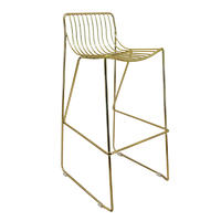 Plating Gold/Rose Gold Metal Wire Bar Chair GA2208C-75ST