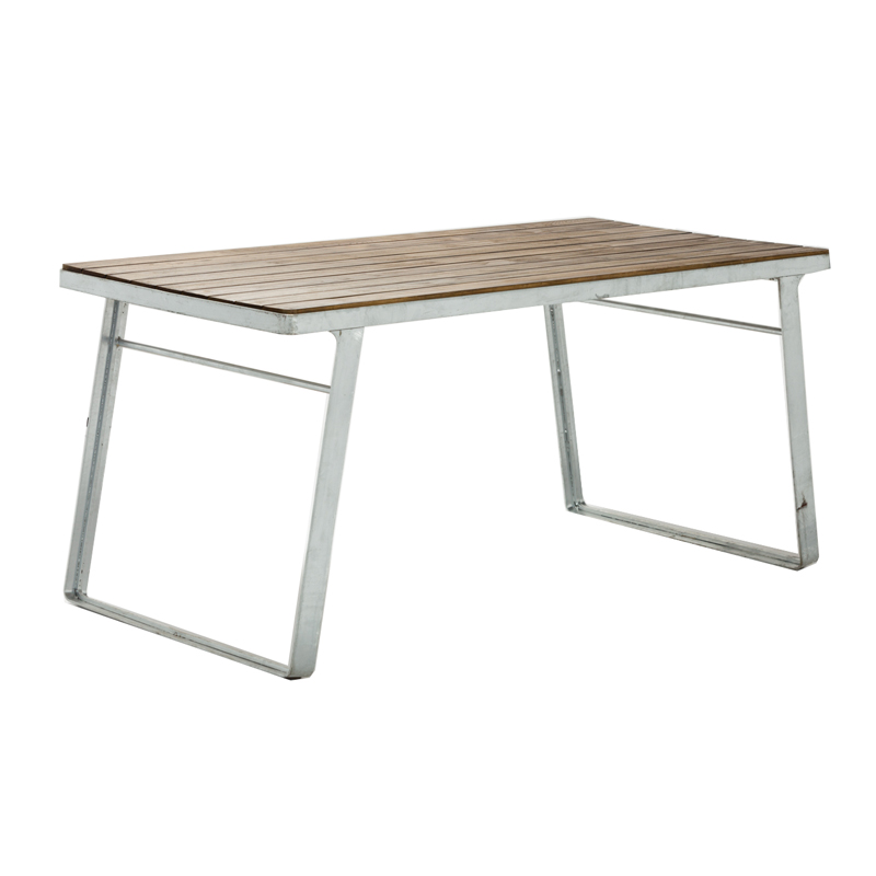 Wholesale Galvanized Metal Frame Outdoor Tables GA3101T