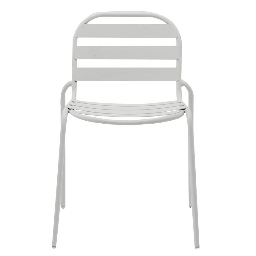 French Style Metal Outdoor Stacking Chair GA804C-45ST