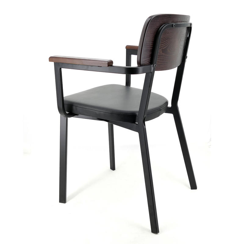 Comfortable Cafe Dining Arm Chair With Cushion GA3001CP