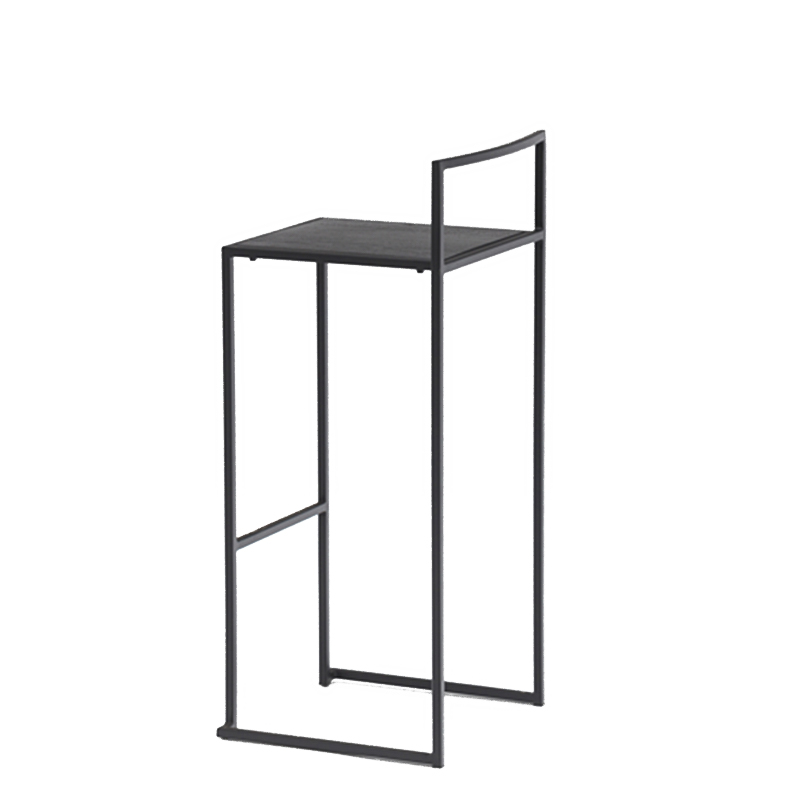 Stackable Ash Wood Seat Bar Stool GA5202C-75STW