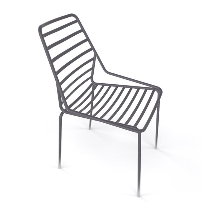 Metal Iron Chair for Outdoor Use GA5301C-45ST