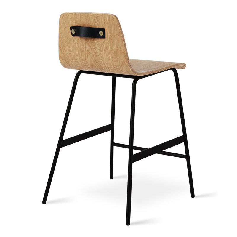Height Bar Stool Chair with Plywood Seat&Back GA3903C-75STW